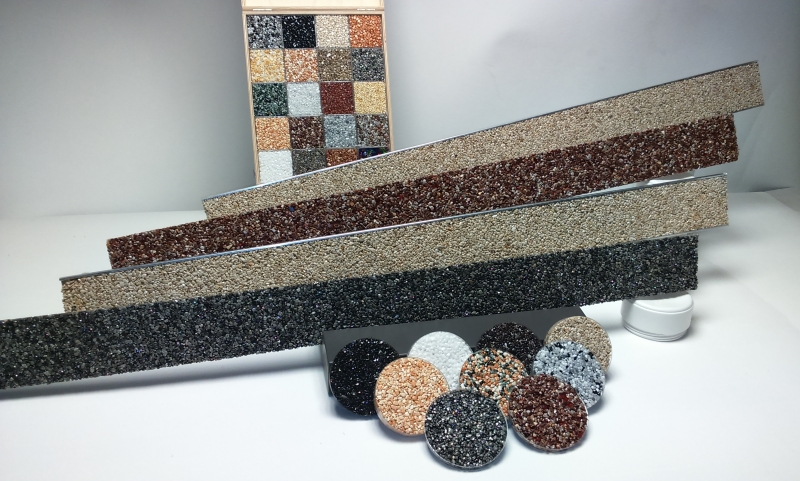 Sockelleisten aus Steinteppich